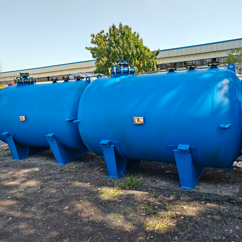Horizontal Enamel Storage Tank